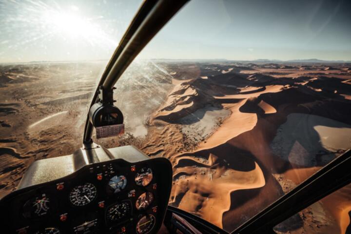 Flying Safari: Exploring the Namib Desert by Private Helicopter