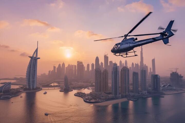Helicopter Transfers and Private Dining: The Peak of Dubai Luxury