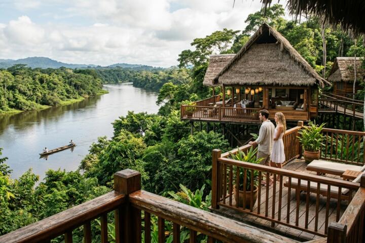 South America’s Hidden Gems: Luxury Eco-Lodges in the Amazon